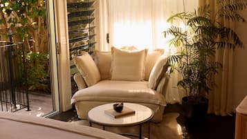 Suite, alberca privada (Plunge) | Insonorización, tabla de planchar con plancha y wifi gratis