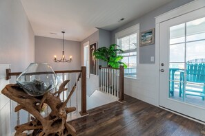 Interior - Salty Sunrise - Nags Head MP 15.5, Oceanfront, Elevator, Free Heated Pool, Tiki Bar, Hot Tub, Pets (Nags Head)