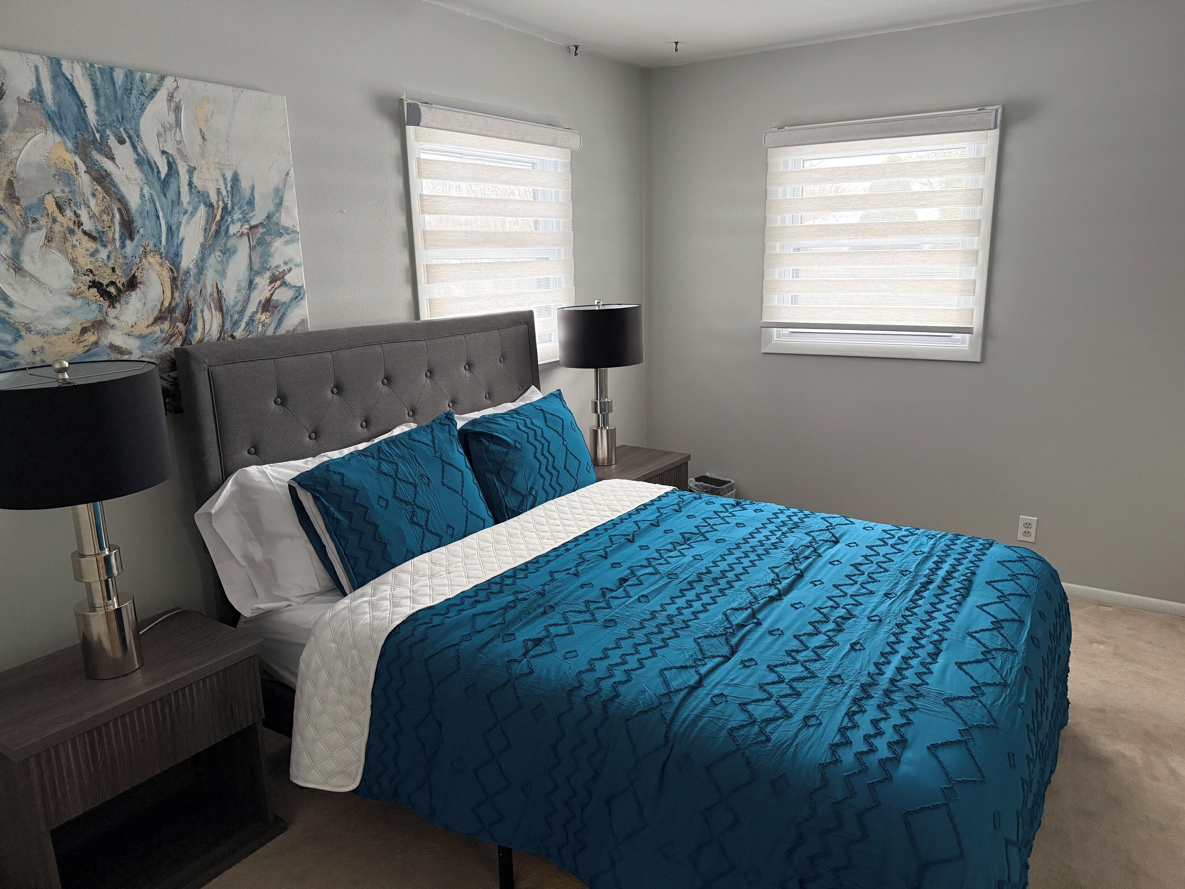 3 chambres, bureau, fer et planche à repasser, Wi-Fi gratuit