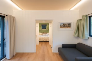 Casa, 1 habitación | Área de sala de estar