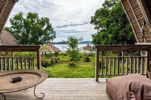 Deluxe-Bungalow | Ausblick vom Zimmer