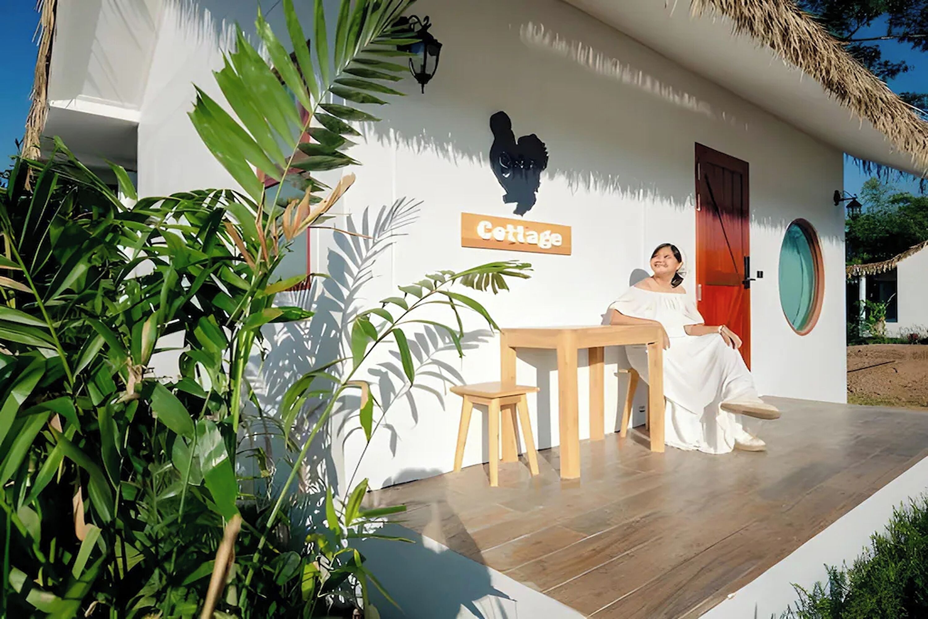 Deluxe-mökki | Työpöytä, ilmainen Wi-Fi, vuodevaatteet