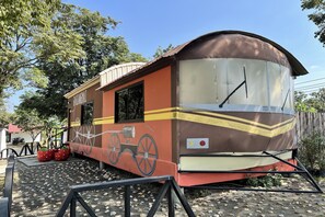 Cabaña superior | Terraza o patio