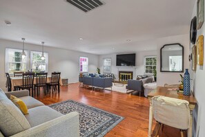 تلفزيون، مدفأة