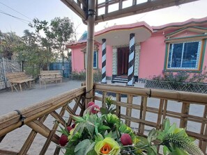 Facciata della struttura