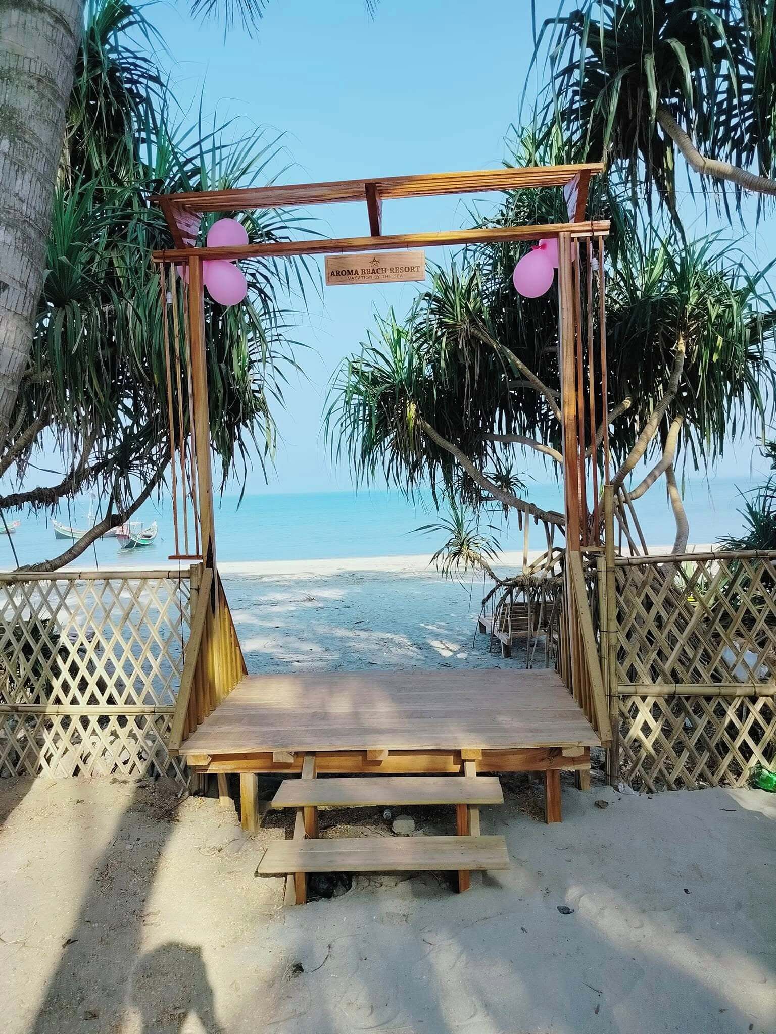 Fassade der Unterkunft