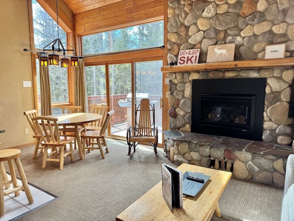 TV, fireplace, ping pong - 3BR Ski-In/Ski-Out Townhome | In-Unit Sauna (Lutsen)