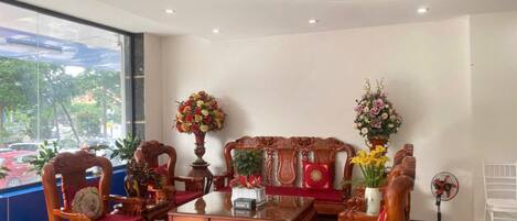 Overnatningsstedets facade