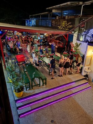 Shared Dormitory, Balcony, Partial Sea View | Free WiFi, bed sheets - Gili Beach Bum Hostel (West Nusa Tenggara)