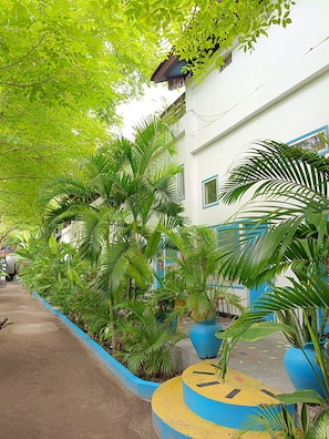 Vista para o jardim