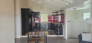 Fridge, microwave, oven, stovetop - Cozy 4-bedroom bungalow in Brevitor, St. Peter, where you can live like a local. (Mile and A Quarter)