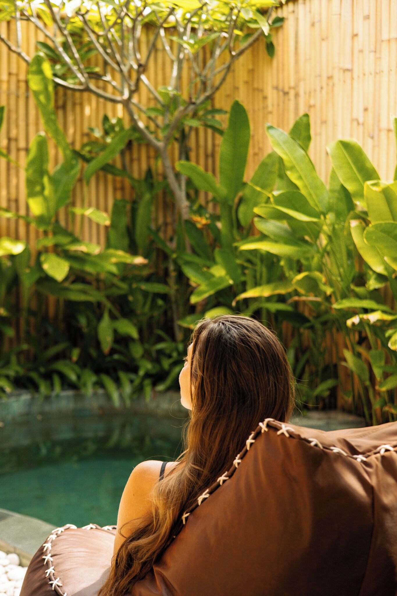 Una piscina cubierta