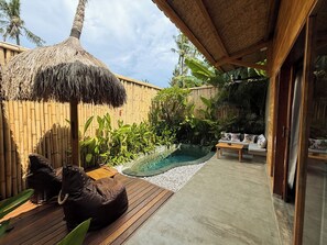 Villa, 1 Bedroom, Private Pool | Terrace/patio - VILLA NAKA (Mataram)