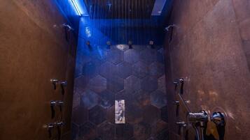 SĂšche-cheveux, serviettes fournies