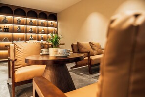 Sala de estar en el lobby