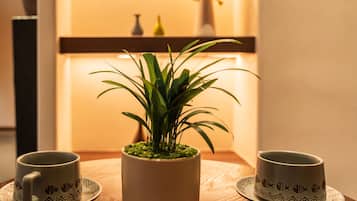 Siddeområde i lobbyen