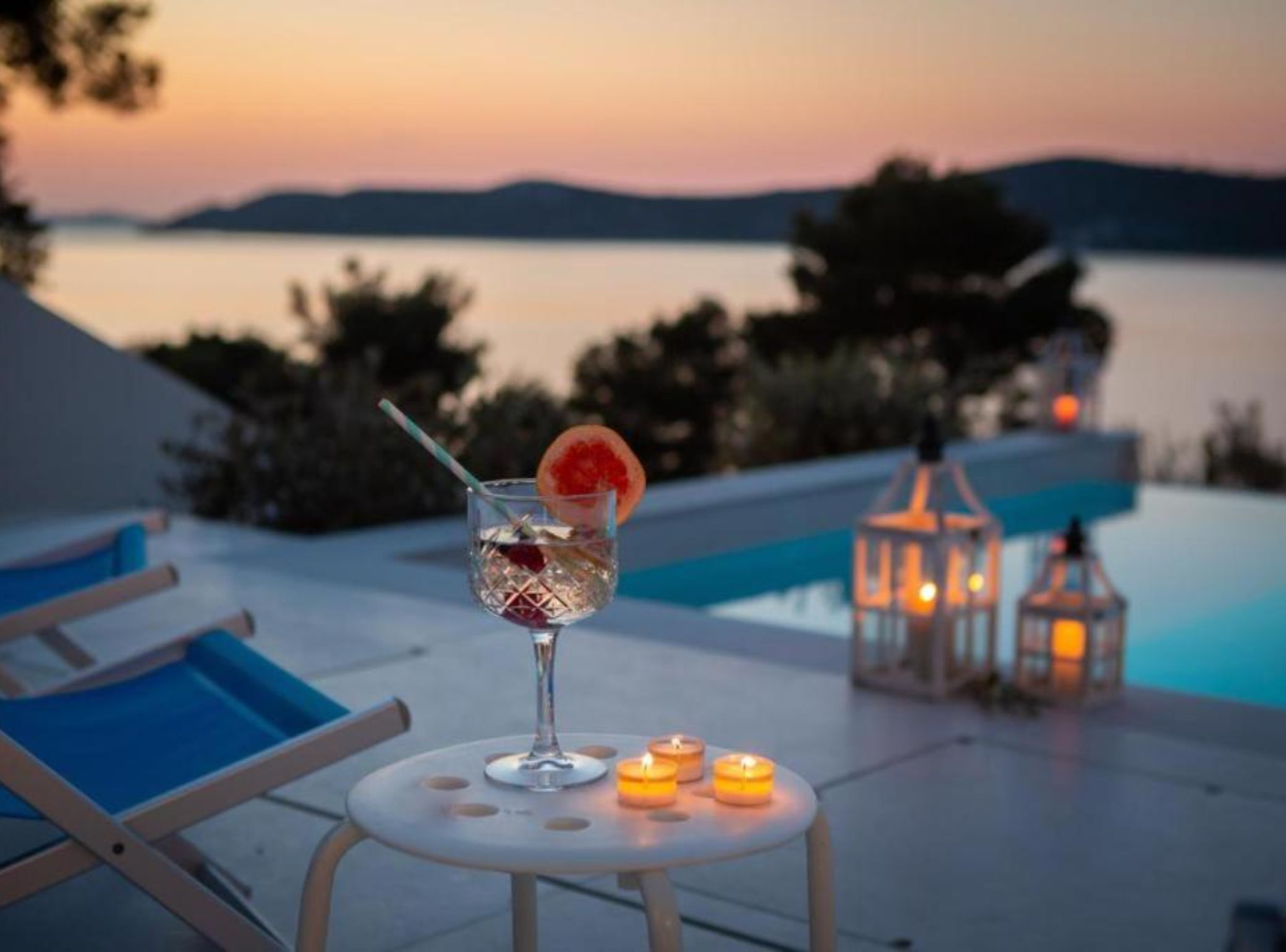 Villa (Seafront Six Bedroom Modern Villa wit) | Aerial view