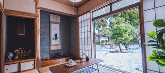 Sado/AAHotel Japanese garden, artwork,Four Seasons