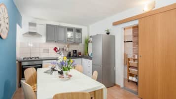 Villa (Three Bedroom Villa With Pool) | Private kitchen | Fridge