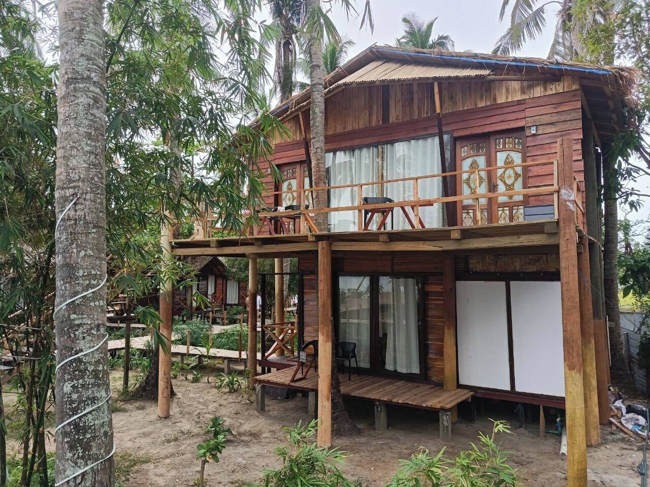 Fassade der Unterkunft