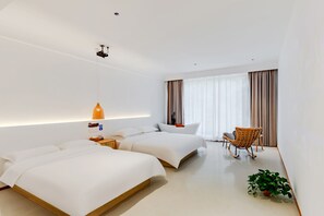 Exclusive Double or Twin Room, Hill View | Premium bedding, down comforters, individually decorated - Shanye Guesthouse - Jingxian Shuimo  (Xuancheng)