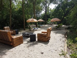 Terrace/patio - Anwesen "Moulin a Eau" auf einem Bauernhof by Interhome (Villepinte)