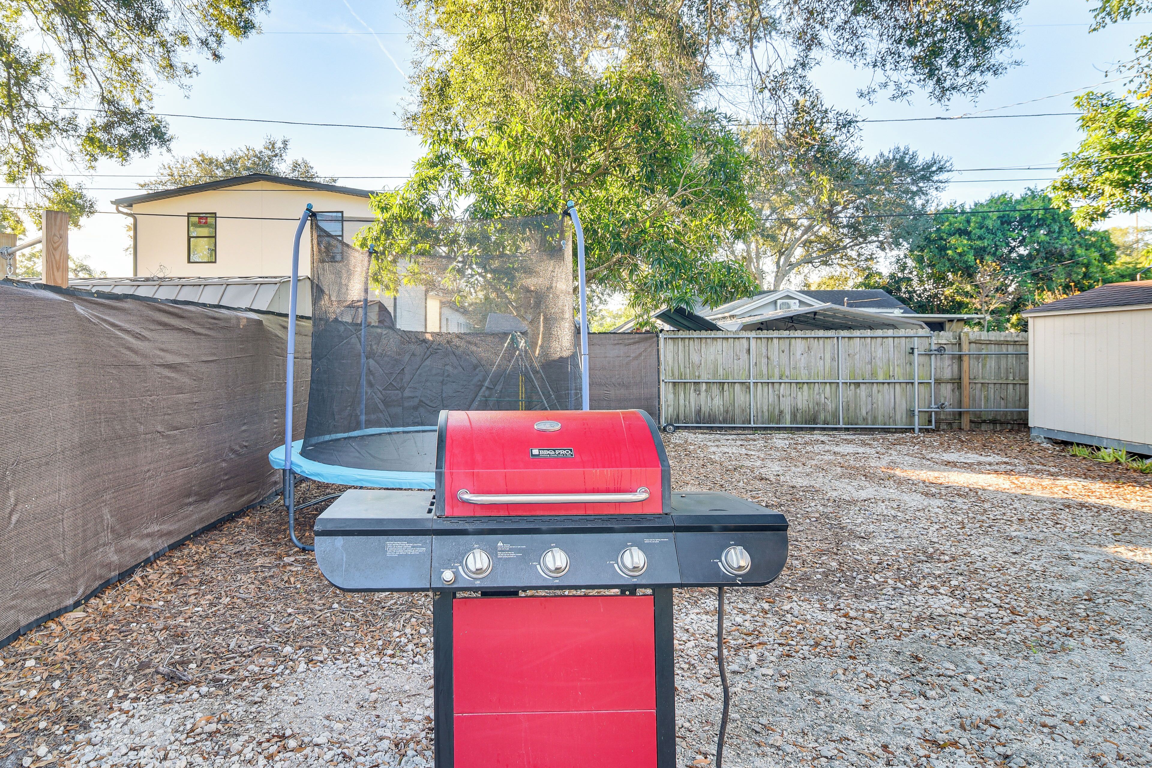 Terrain de l’hébergement 