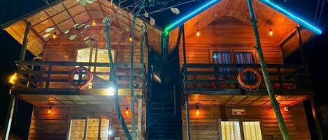 Majoituspaikan julkisivu