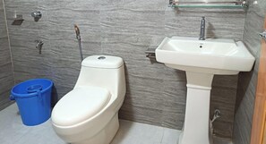 Economy Double Room, Beach View | Bathroom | Free toiletries, towels, soap, shampoo - Rain Drop Eco Resort Saint Martin (Saint Martin's Island)