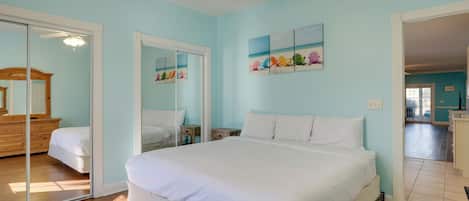 3 chambres, fer et planche à repasser, accès Internet, draps fournis