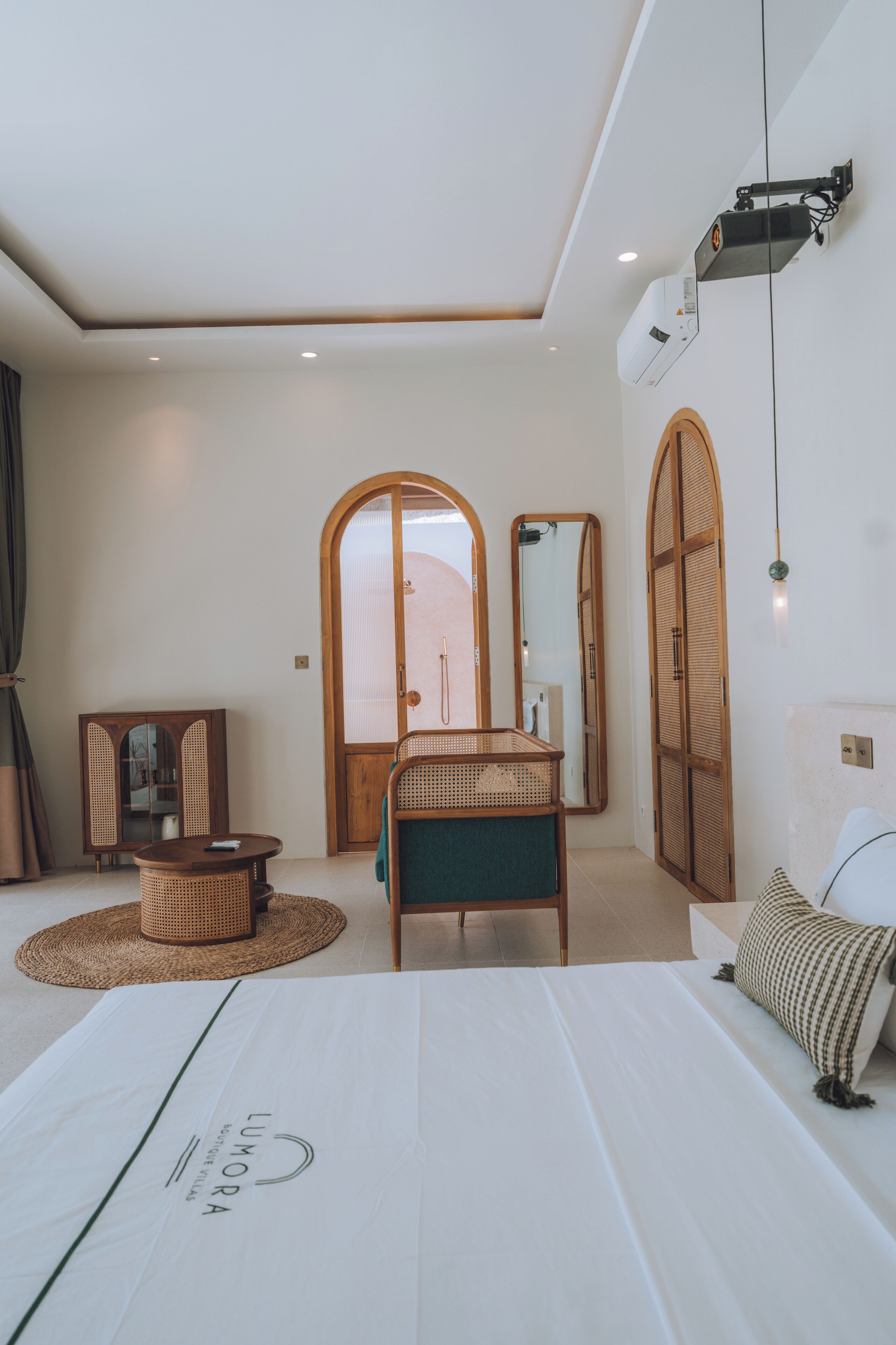 Vila luxo | Cofres nos quartos, Wi-Fi de cortesia