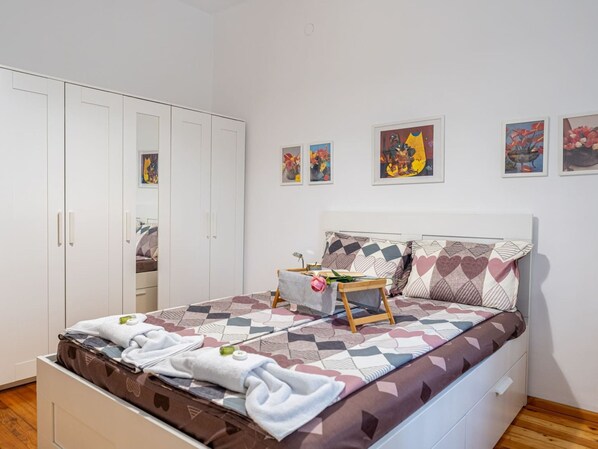 2 chambres, accès à Internet
