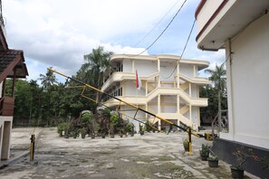 Fassade der Unterkunft