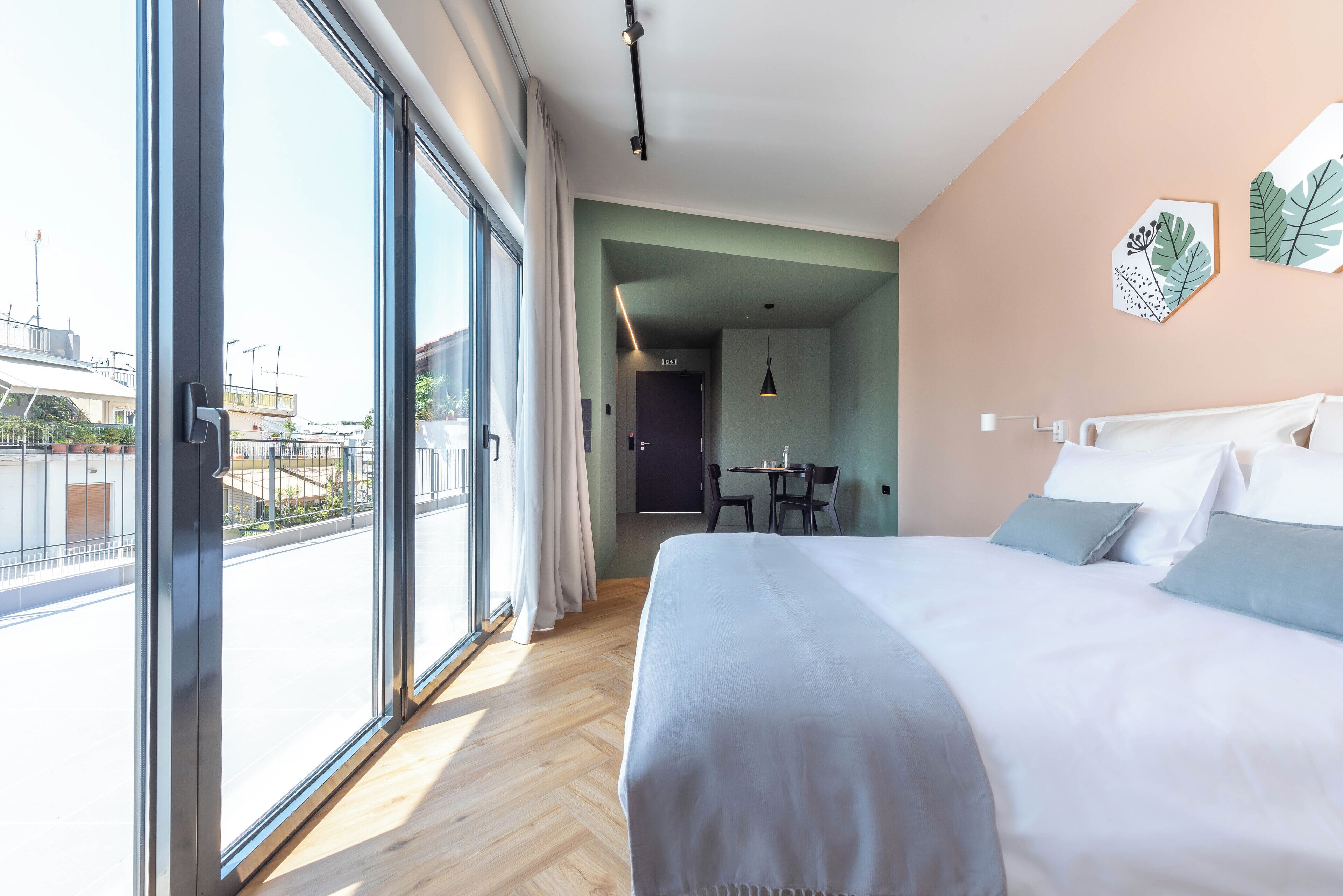 Signature Suite | Egyptian cotton sheets, premium bedding, minibar, desk