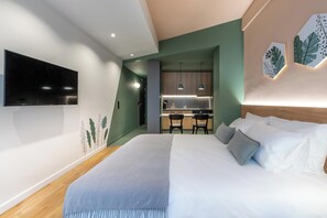 Suite Junior, balcon, vue ville