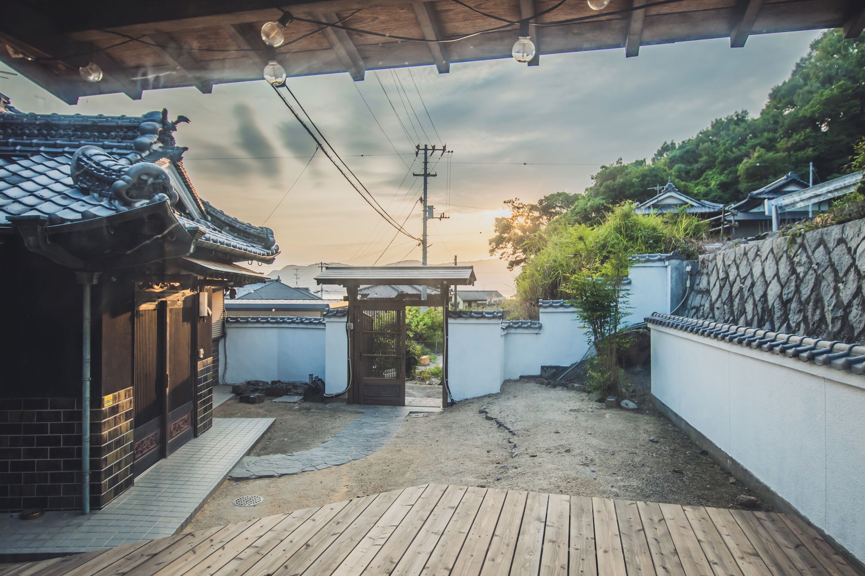 Àrea exterior de l'allotjament