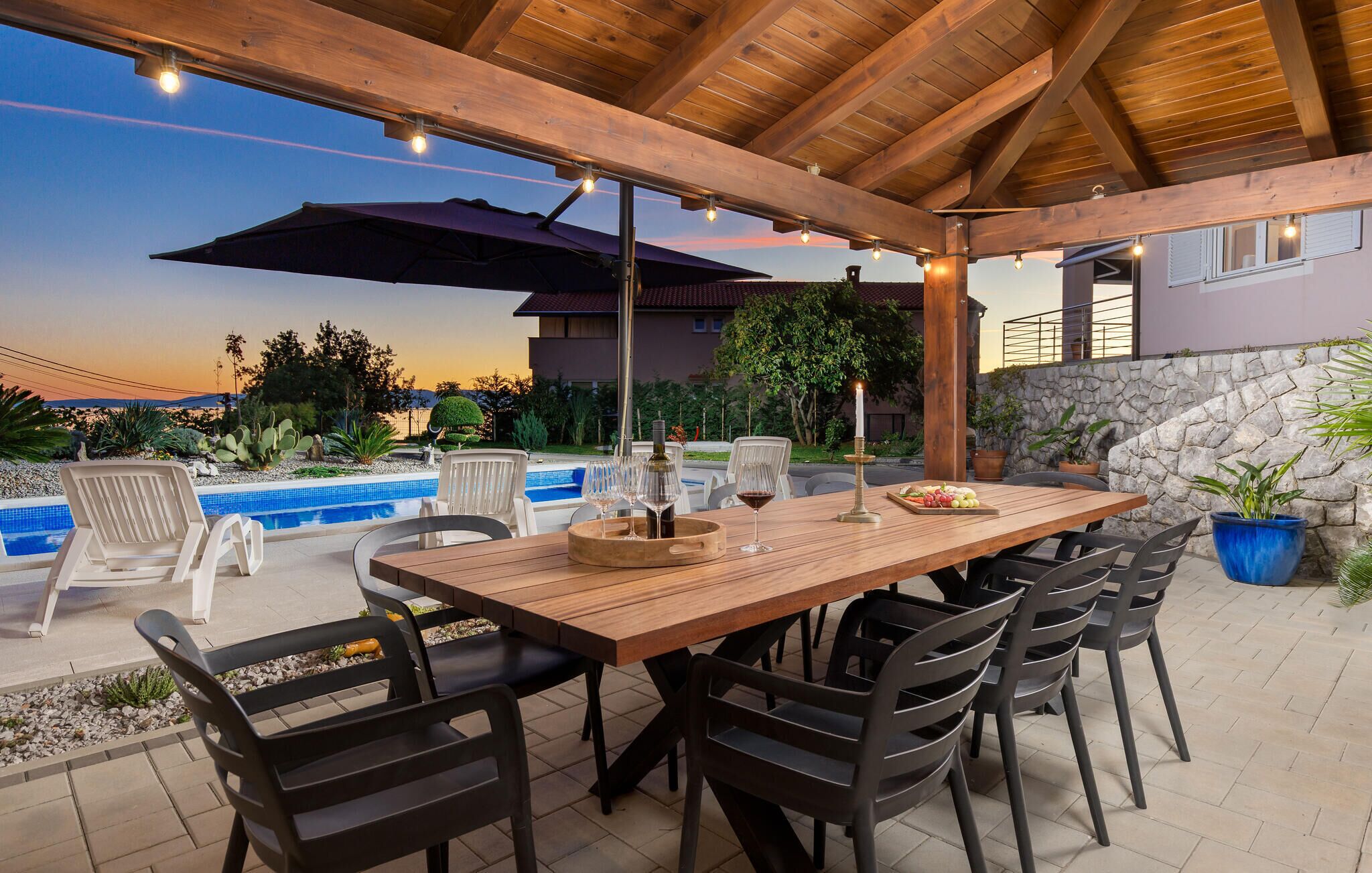 Restauration en plein air