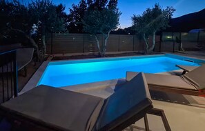 Piscine chauffée