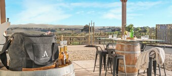 Modern Paso Home with Pavilion Dining & Vineyard Views | Bombay Chardonnay