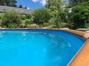 A heated pool - Ty Morgane-Typisch bretonisches Bauernhaus mit Pool by Interhome (Plounerin)