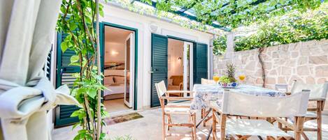 Restauration en plein air