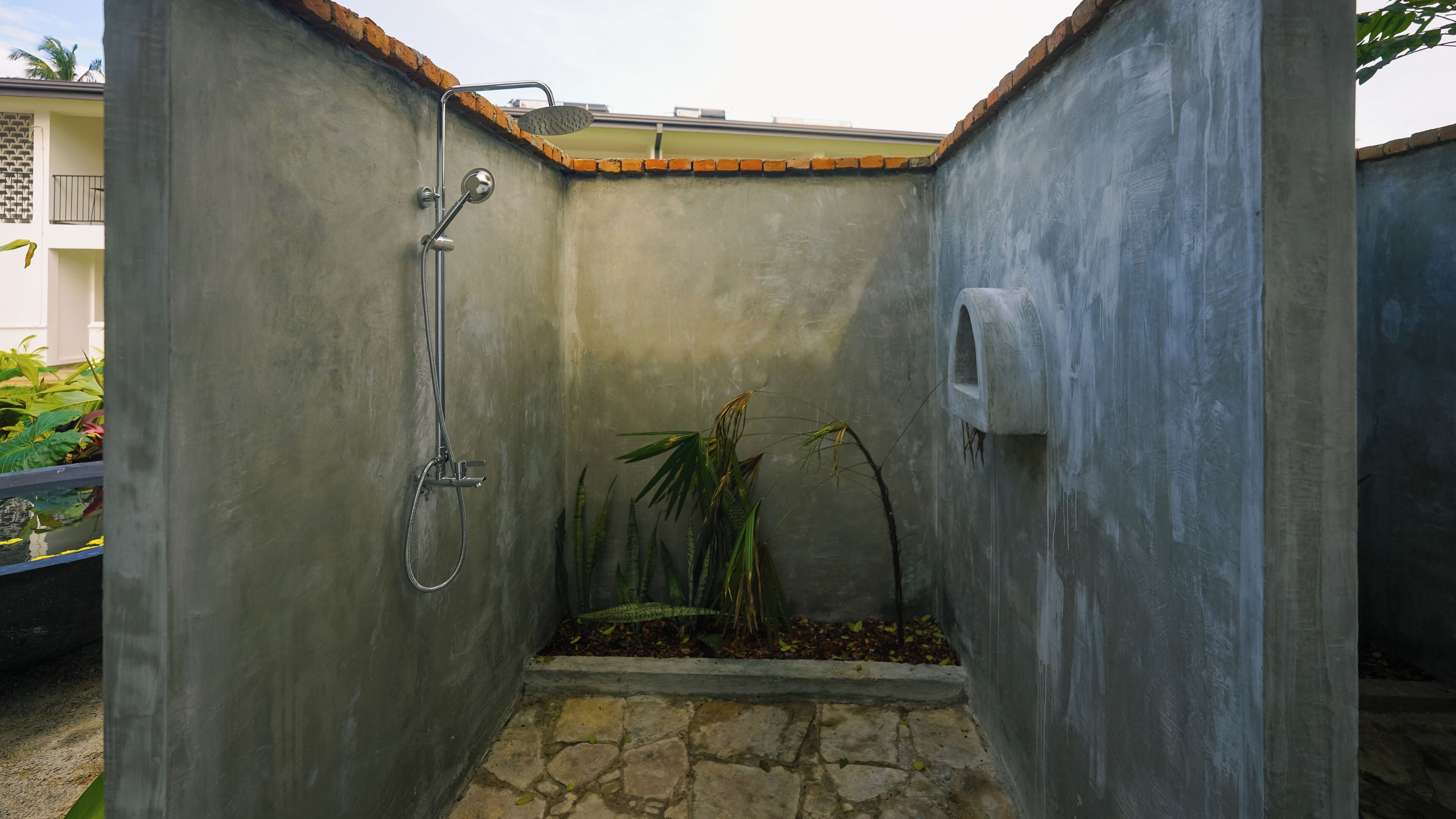 Douche de la salle de bain