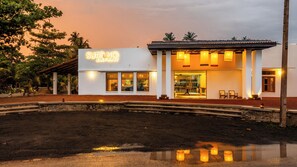 Voorkant van accommodatie