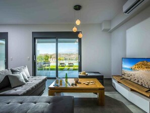 Living area - Pitsidia Hills by Interhome (Matala)