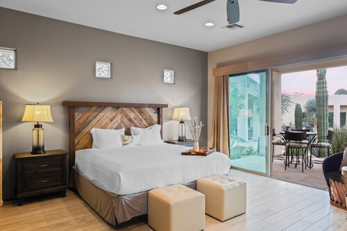 5BDR Oasis w/ Waterfall Pool, Hot Tub, Desert View | Desert Cascase by AvantStay