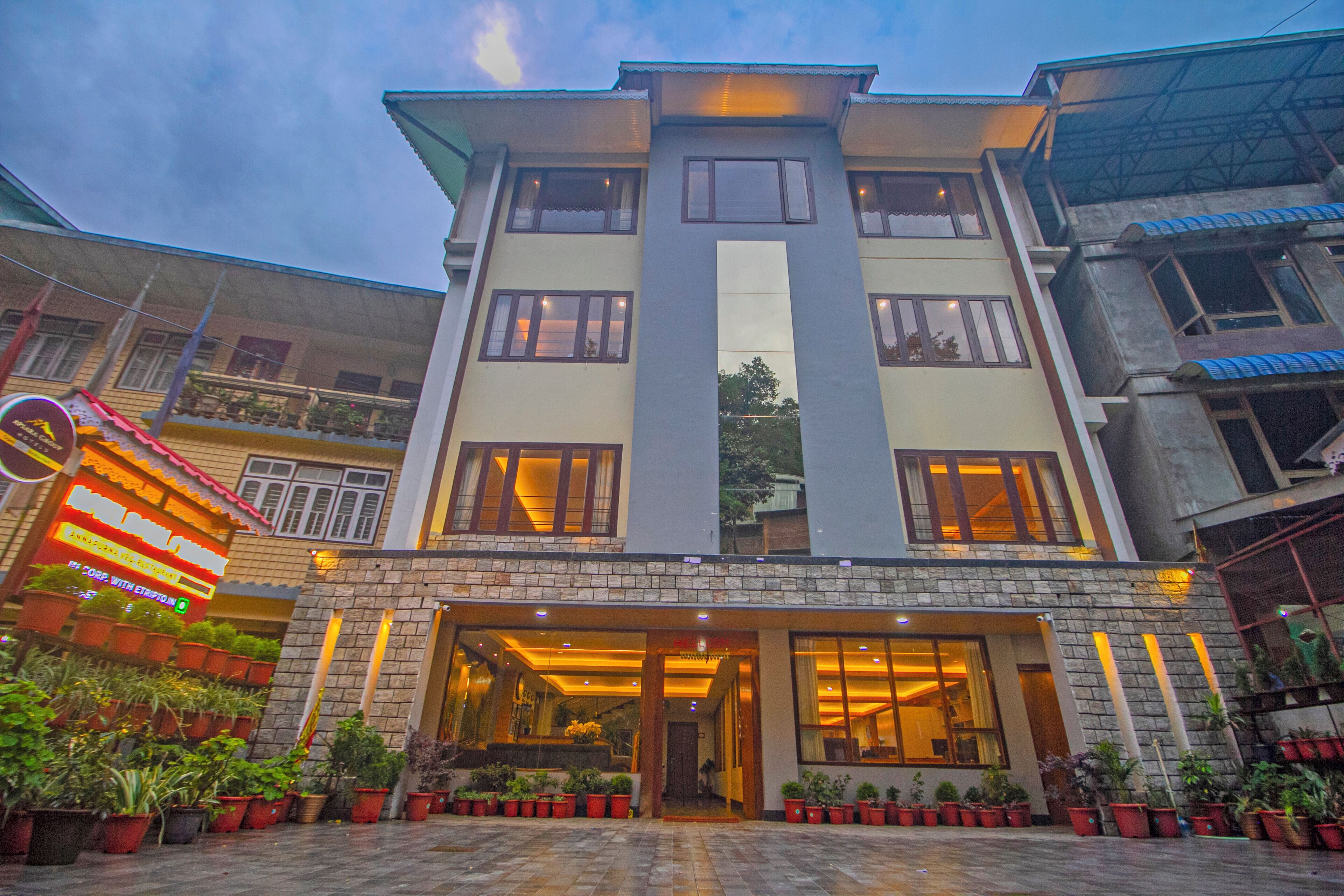 Fachada del alojamiento