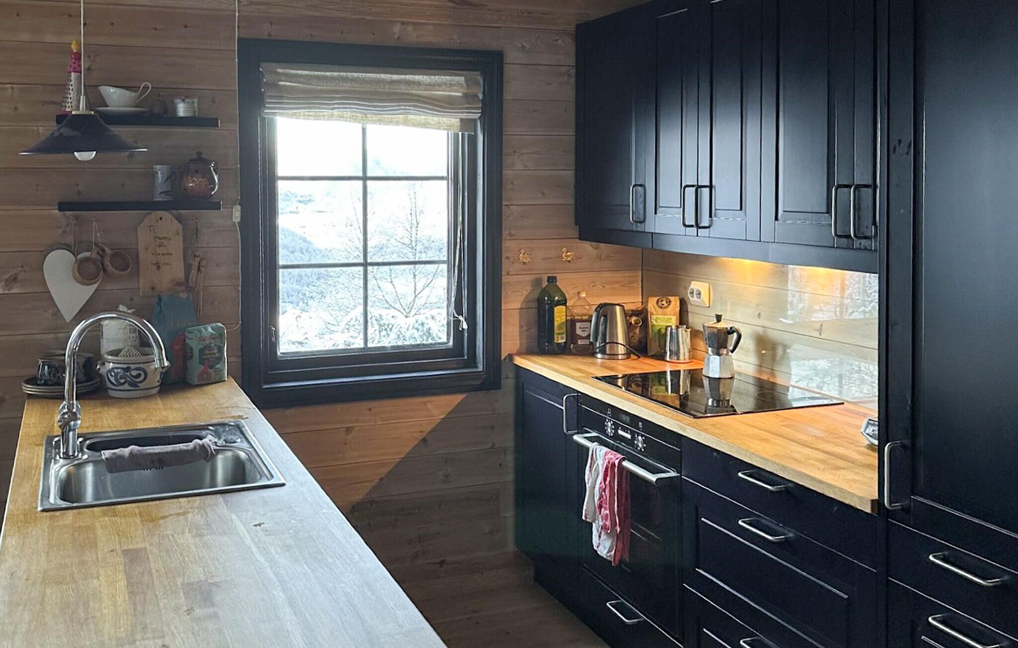 Refrigerador, horno, placa de cocina, lavavajillas