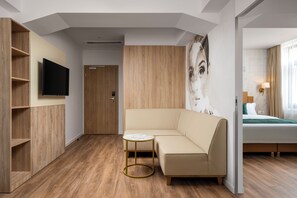 Suite, 1 Bedroom | Living area - Hotel Epica (Bucharest)