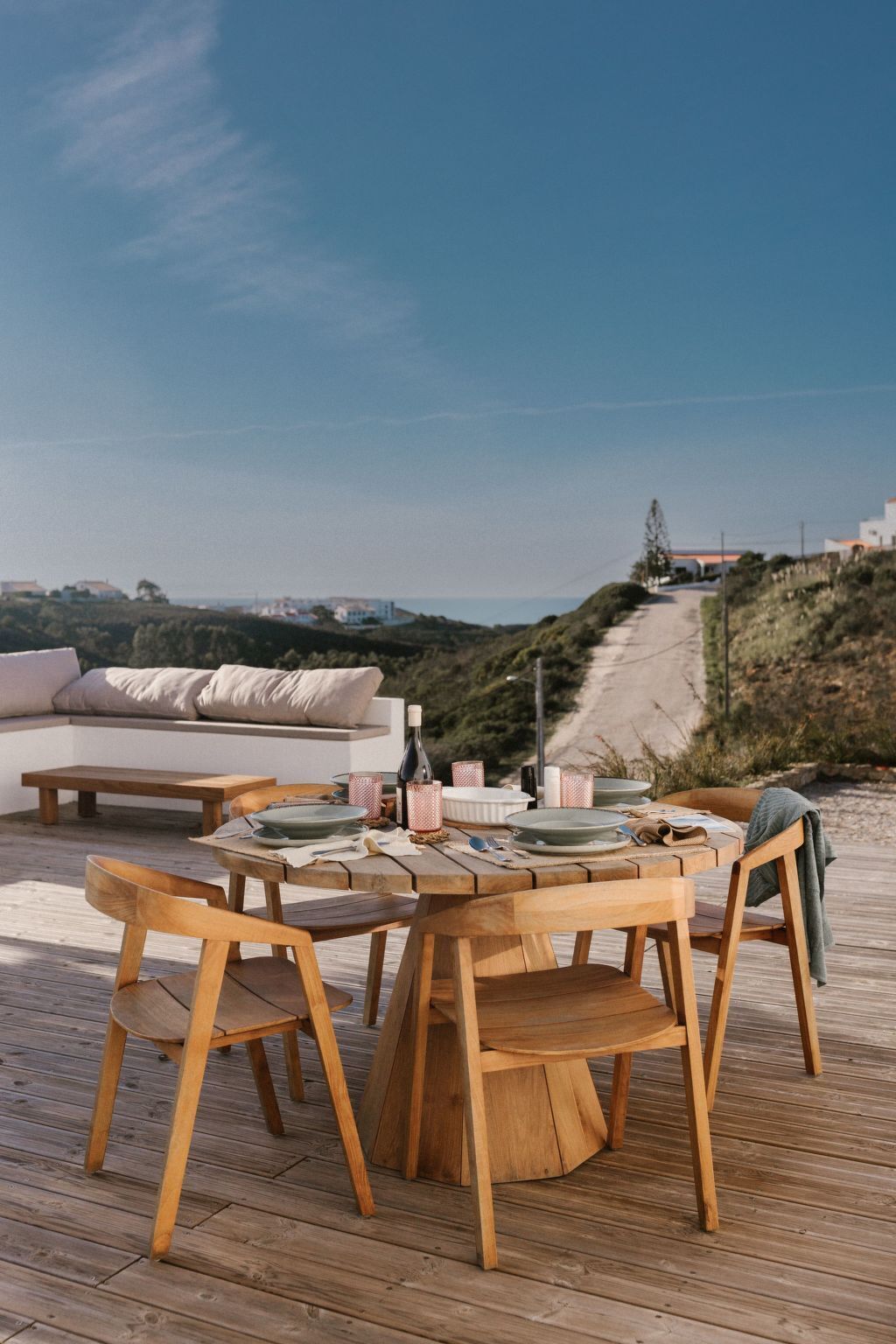 Opções para refeição ao ar livre