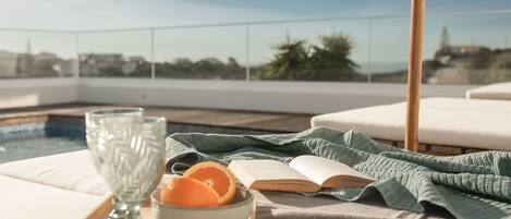 Et oppvarmet basseng